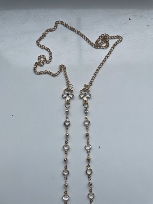 Łańcuszek do okularów krysxtałki