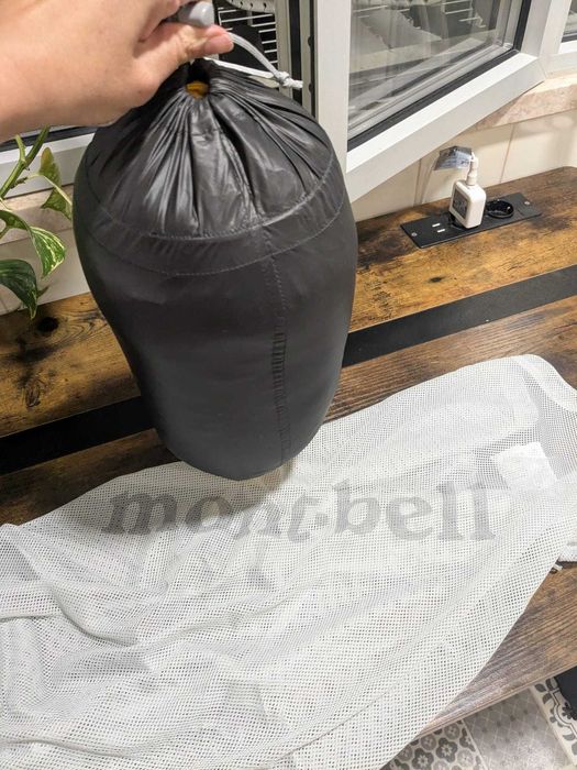 Saco-cama Montbell WR 900 -5 °C ultraleve (modelo topo de gama)