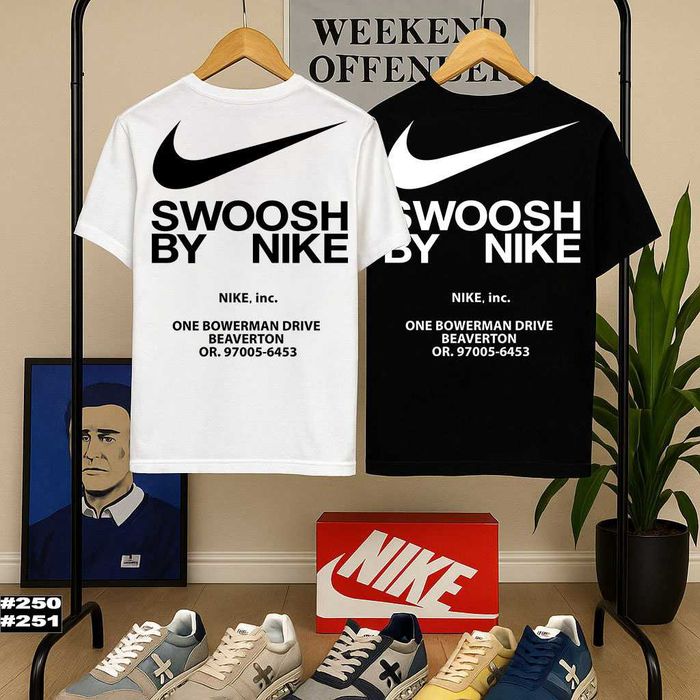 Якісна Футболка Nike Jordan Swoosh / ХС С М Л ХЛ / Найк Большой Принт