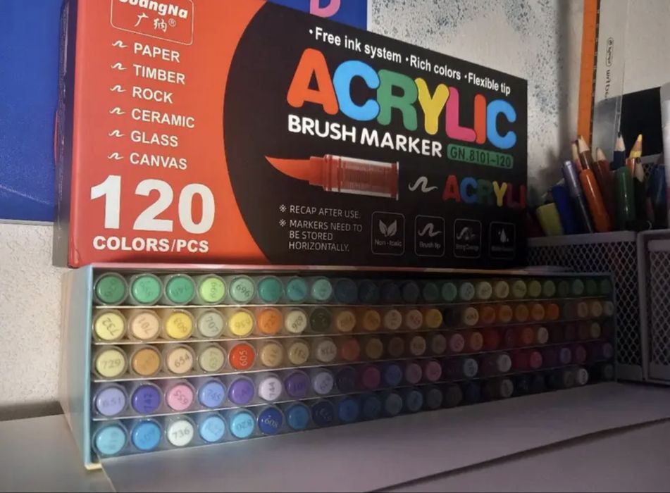 Набір акрилових маркерів