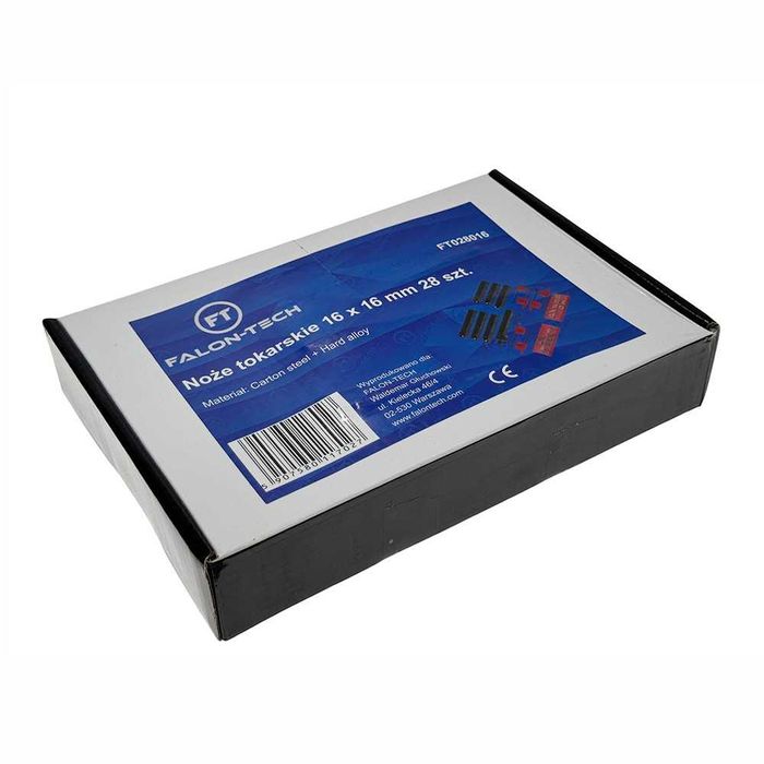 Різці токарні 16х16 мм 7 шт. зі змінними твердосплавними пластинами