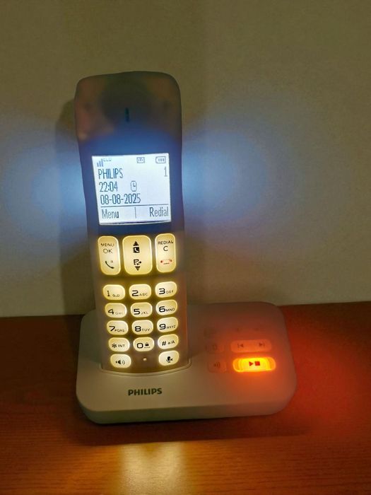 Phillips - telefon bezprzewodowy z sekretarka