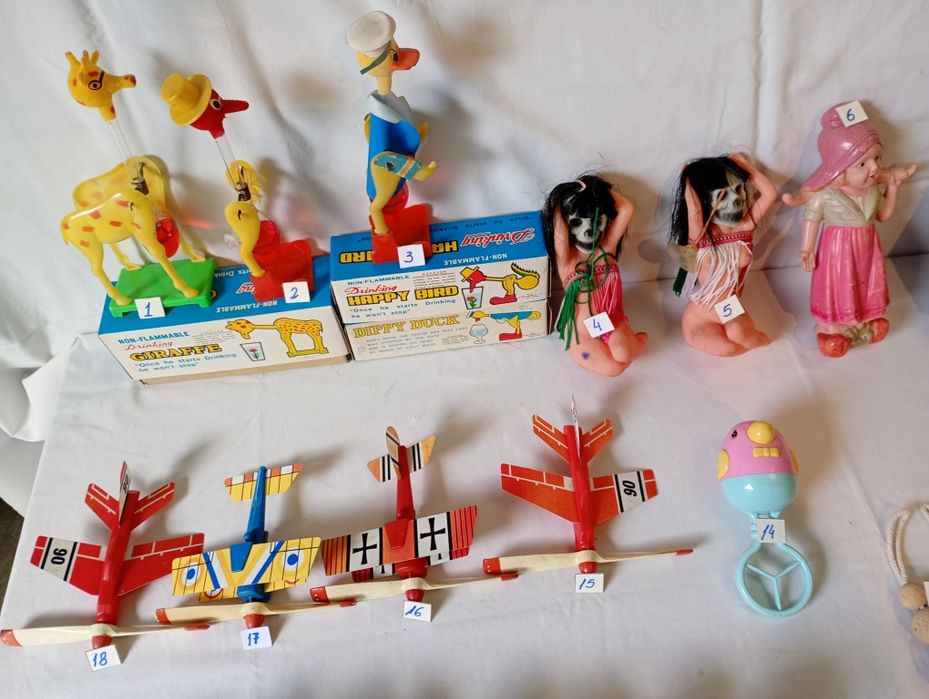 Brinquedos vintage anos 80 estranjeiros