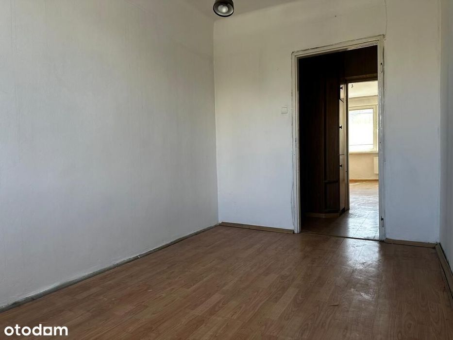 Mieszkanie 3‑pokojowe do remontu – 57,6 m²