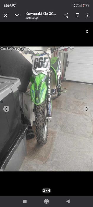 Mota Kawasaki KLX300