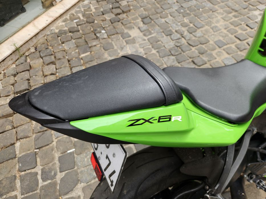 Kawasaki Ninja ZX-6R 2011 Verde, equiparada | Akrapovic Titânio | Revisão Completa | Muitos Extras