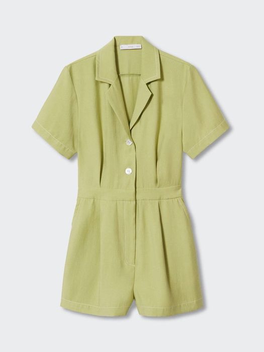 літній елегантний комбінезон з шортами Mango