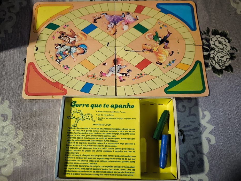 Jogo antigo Corre que te apanho da Majora