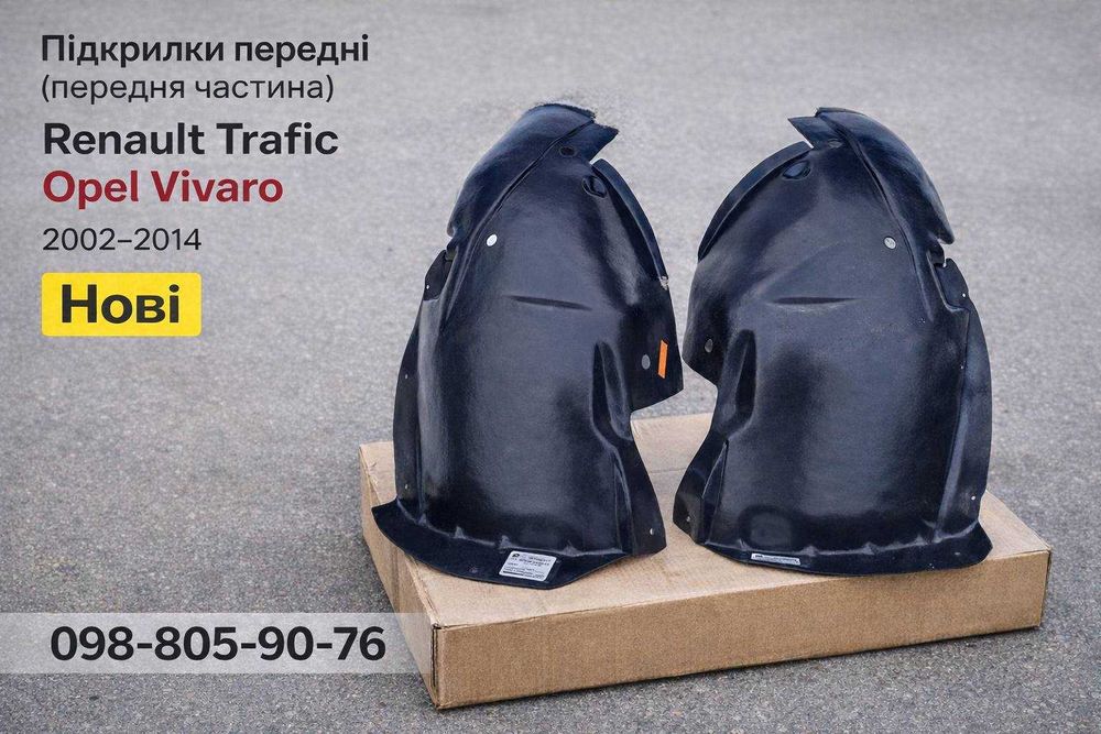 Подкрылок Renault Trafic подкрылки Рено Трафик Виваро 2002-2014