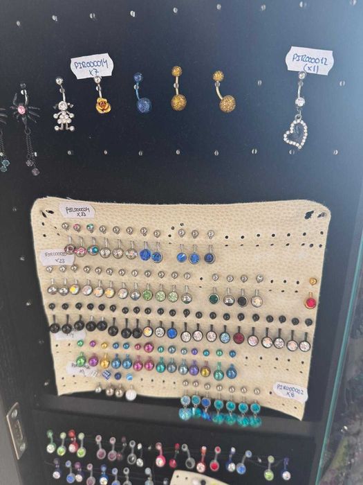 liquidação de Stock- Piercings