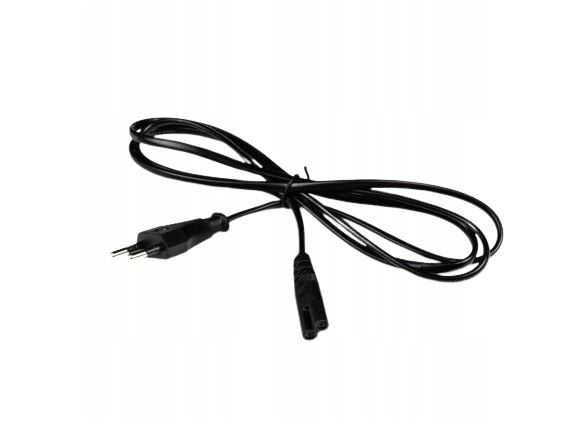 3szt. x OSEMKA kabel zasilający tv, zasilacz, radio, w.prosty