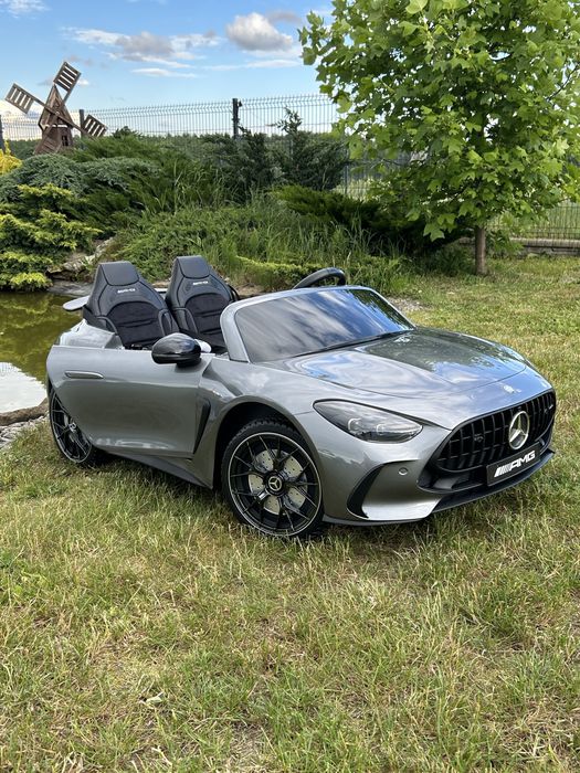 Auto Na Akumulator Mercedes GT63 AMG DK-GT63 24V LCD Szary Lakierowany