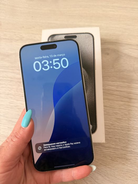 Iphone 15 Pro Max 256 Branco / excelente estado