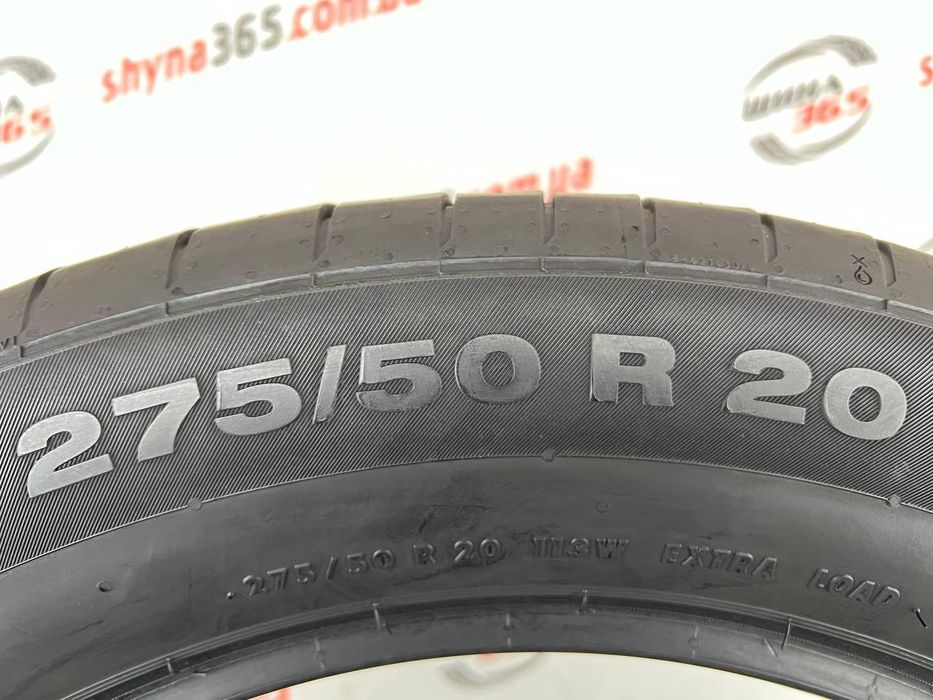 шини бу 275/50 r20 continental contisportcontact 5 suv 4mm