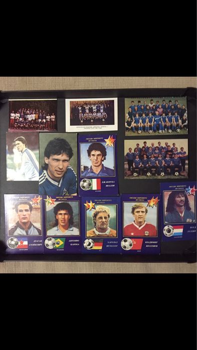 Футбольные календарики.