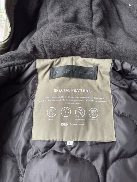 Зимова чоловіча куртка DENIM Tom Tailor — оригінал, розмір L