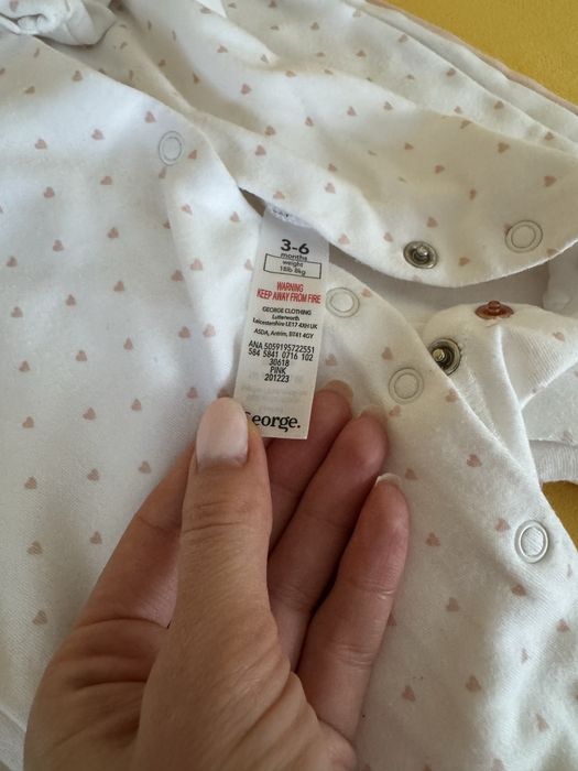 Чоловічки, сліпи George, next 5 шт. (3–6 міс.), 100% бавовна