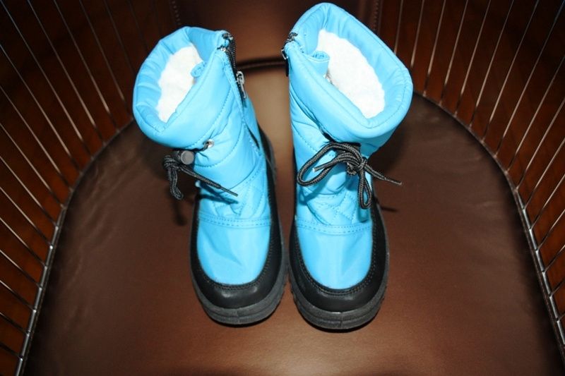 Botas de neve azuis de criança da BERG T. 29-30