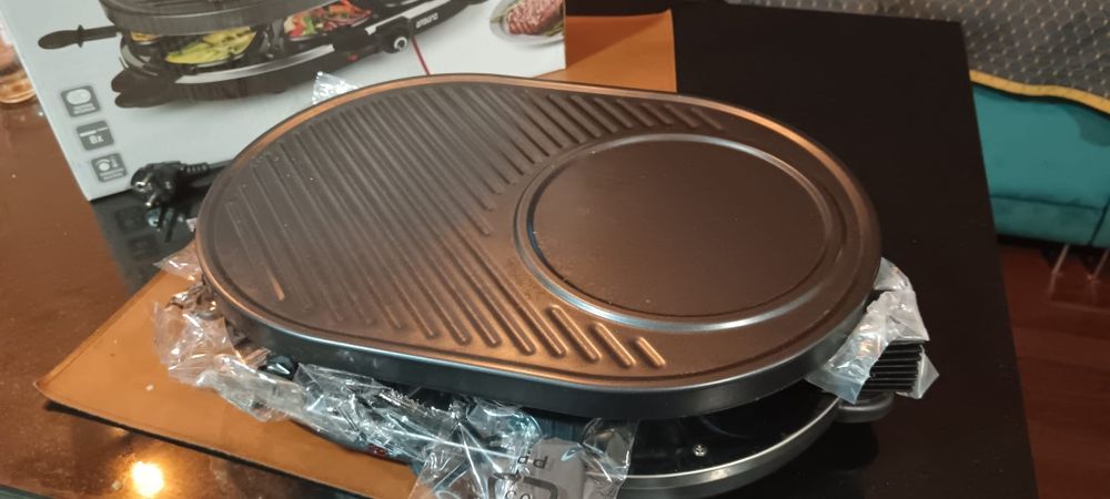 Vendo raquVendo raclette elétrica oval nova com caixa