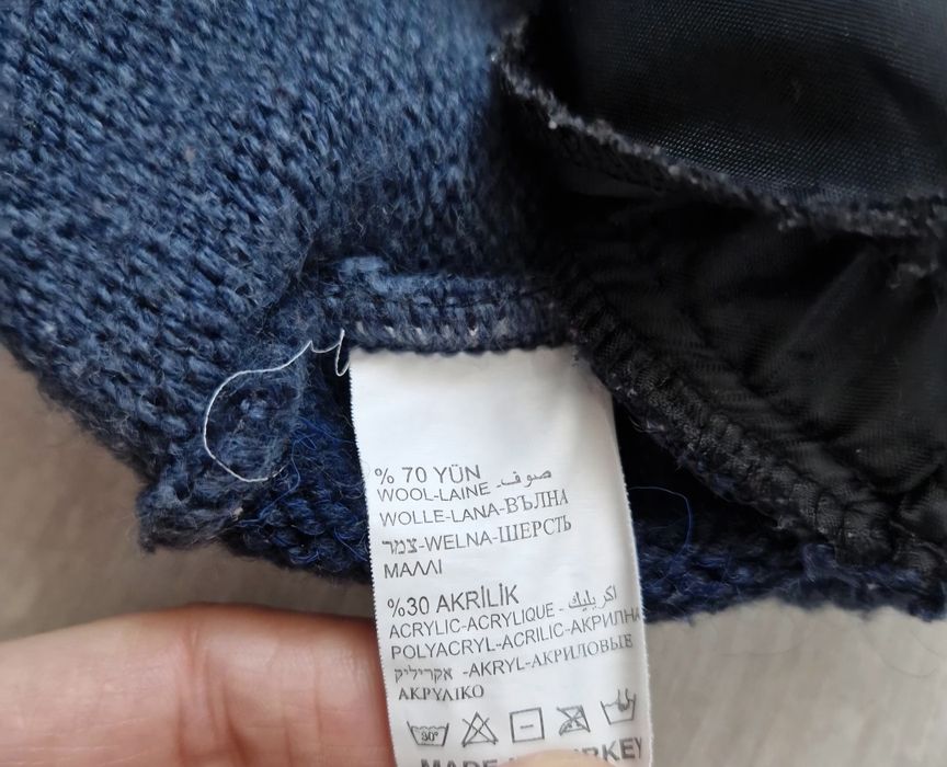 Rozpinany sweter męski XL