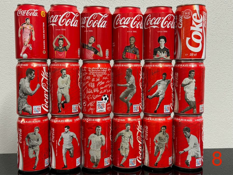 Latas coca-cola