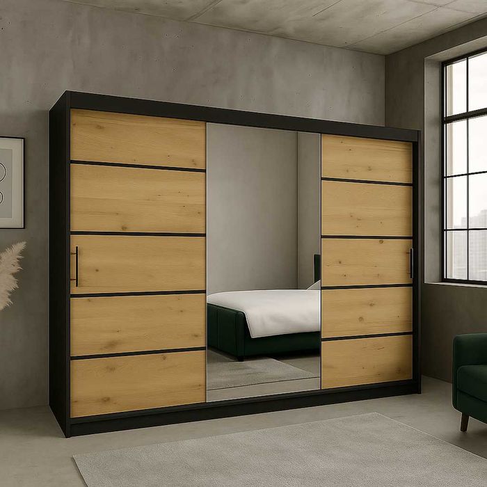 Szafa RIO 180 CM Dąb artisan! PROMOCJA! Szybki czas realizacji !