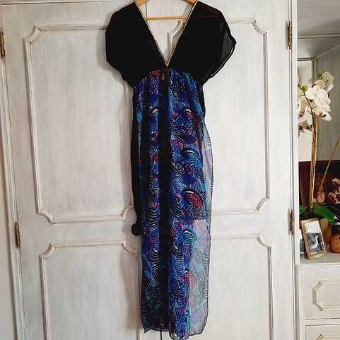 Vestido verão azul