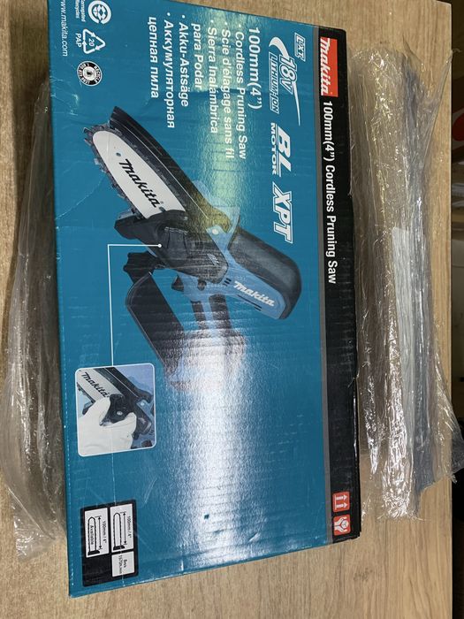 Makita DUC101Z Акумуляторна ланцюгова пила LXT 18 В без акб.