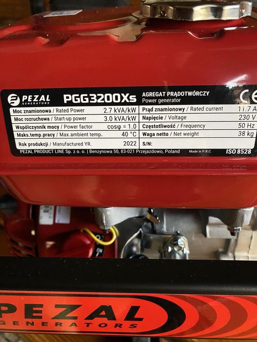 Генератор PEZAL PGG3200X5