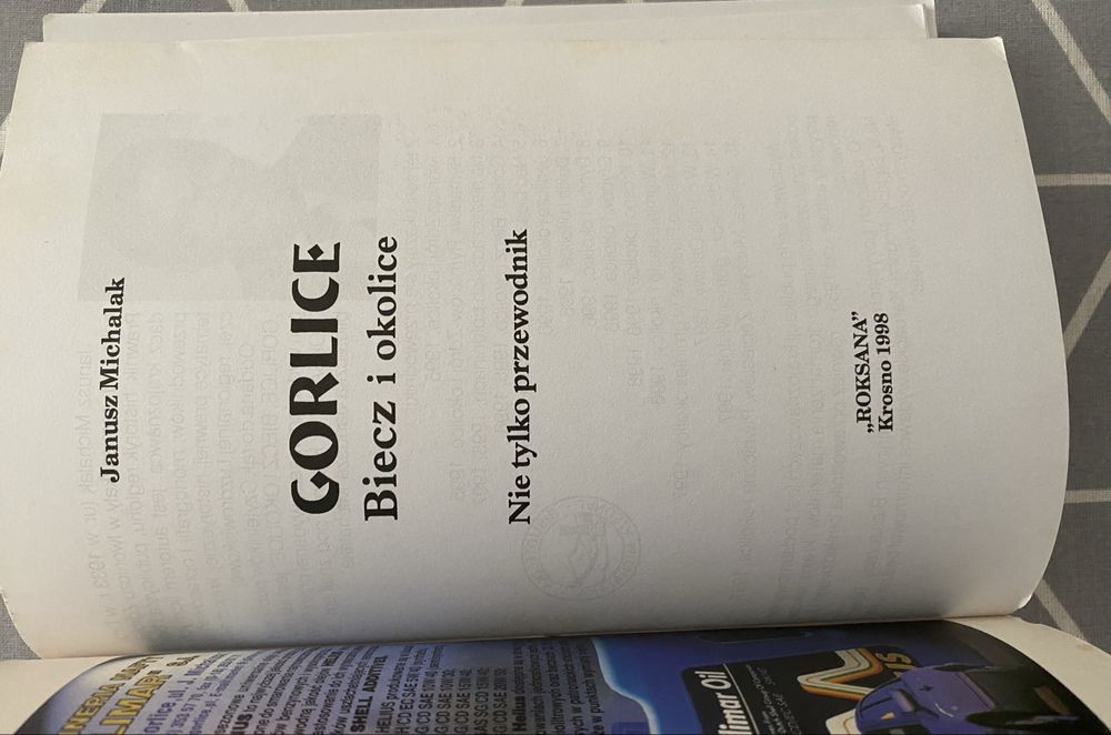 Gorlice. Biecz i okolice. Janusz Michalak. Przewodnik. Stan idealny