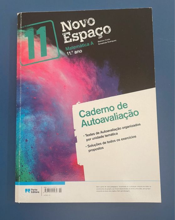 Caderno de atividades Novo Espaço 11° Matemática A