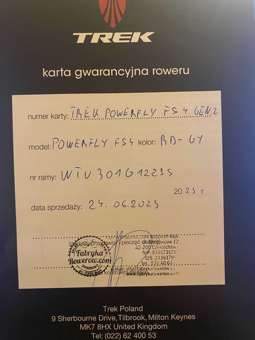 Trek Powerfly FS 4 Gen 2 | Zakup 06.2023