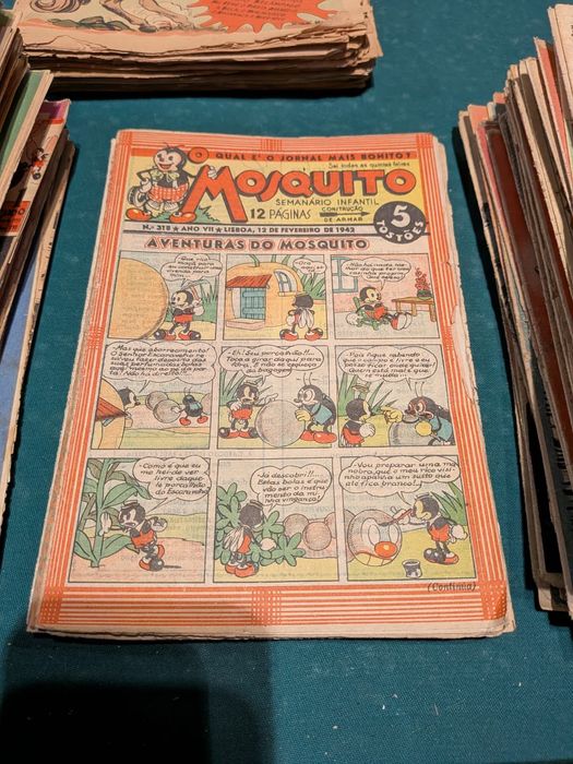 Coleção O Mosquito (1942-1961) | Banda Desenhada Antiga