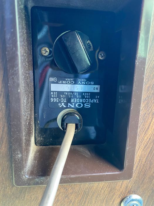 SONY TC-366 - Solid state