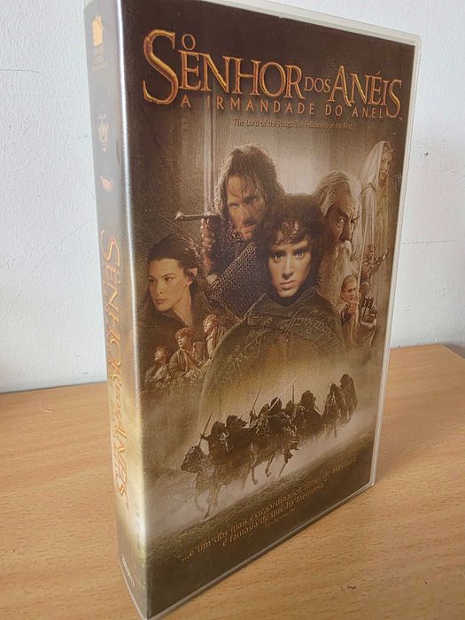Filme em VHS "O Senhor dos Anéis: A Irmandade do Anel"