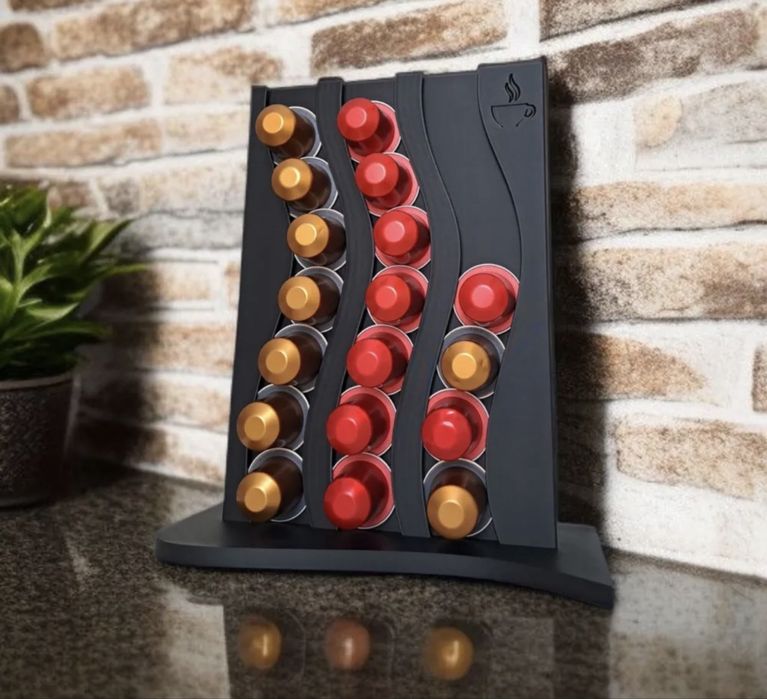 Suporte para Cápsulas de Café Nespresso – Impressão 3D