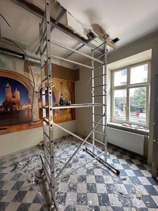 Rusztowanie aluminiowe wynajem