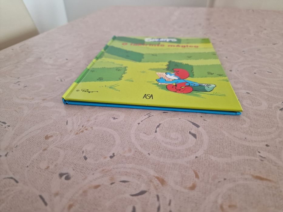Livro Os Smurfs O Labirinto Mágico Editora Asa