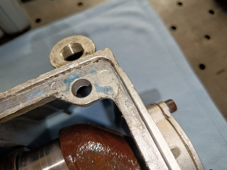 Wał korbowy kompresor sprężarka B6000 (pasuje do ABAC, Metabo, Kupczyk, Airpress)