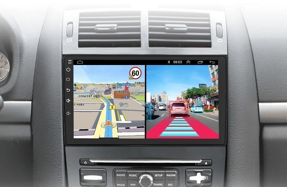 Radio Android 9” CarPlay Android Auto – Peugeot 407 2004–2011 PL