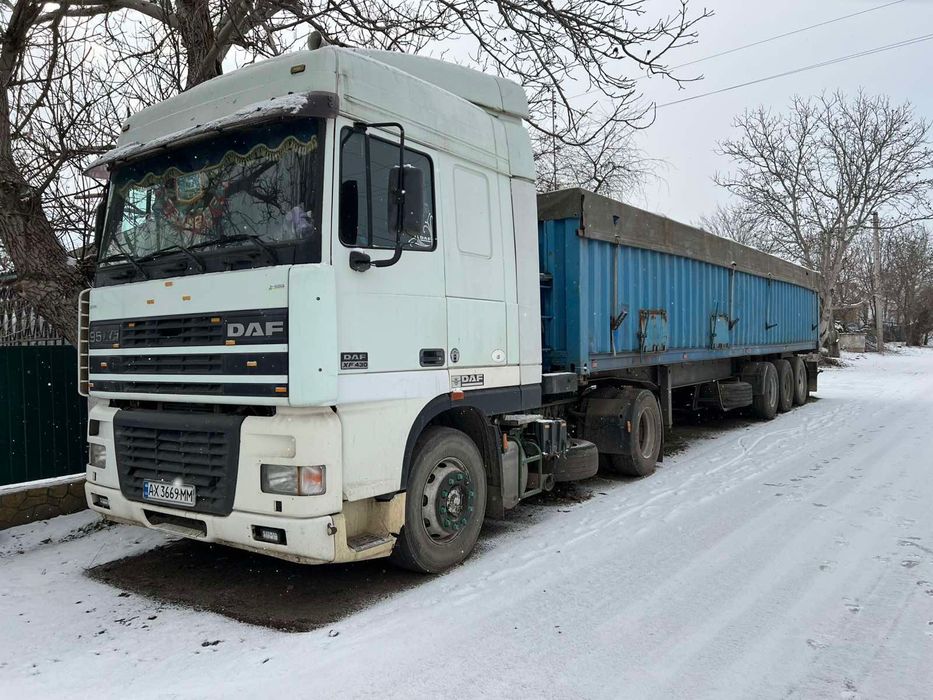 Продам даф с прицепом