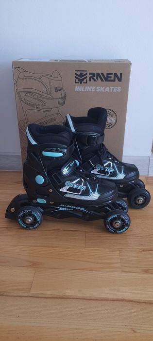 Rolki wrotki dziecięce raven jak nowe