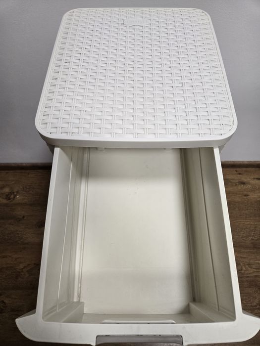 Curver Style REGAŁ i DWA KOSZE na bielizne przechowywanie w łazience