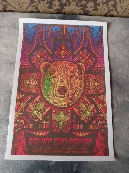 plakat na płótnie zespołu Red Hot Chili Peppers