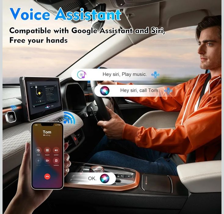 Bezprzewodowy adapter Carplay 2 w 1