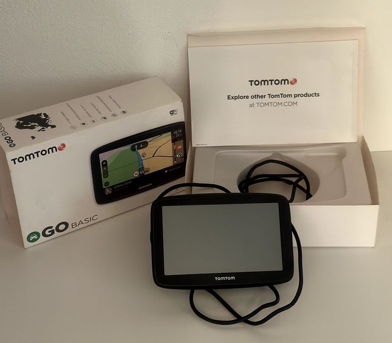 TomTom GO Basic GPS Europa Completo | Caixa Original | Excelente Estado