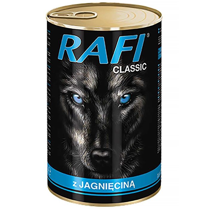 Puszka dla Psa RAFI Classic 12x1240g. mix smaków.