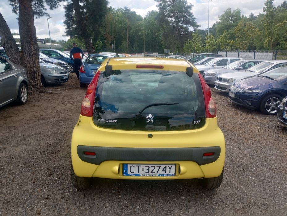 Peugeot 107 1.0B 68KM 2006r * dwa komplety kół * TORUŃ