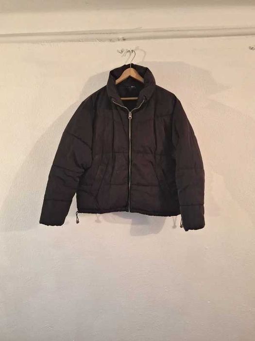 H&M kurtka zimowa czarna S | krótka | ciepła