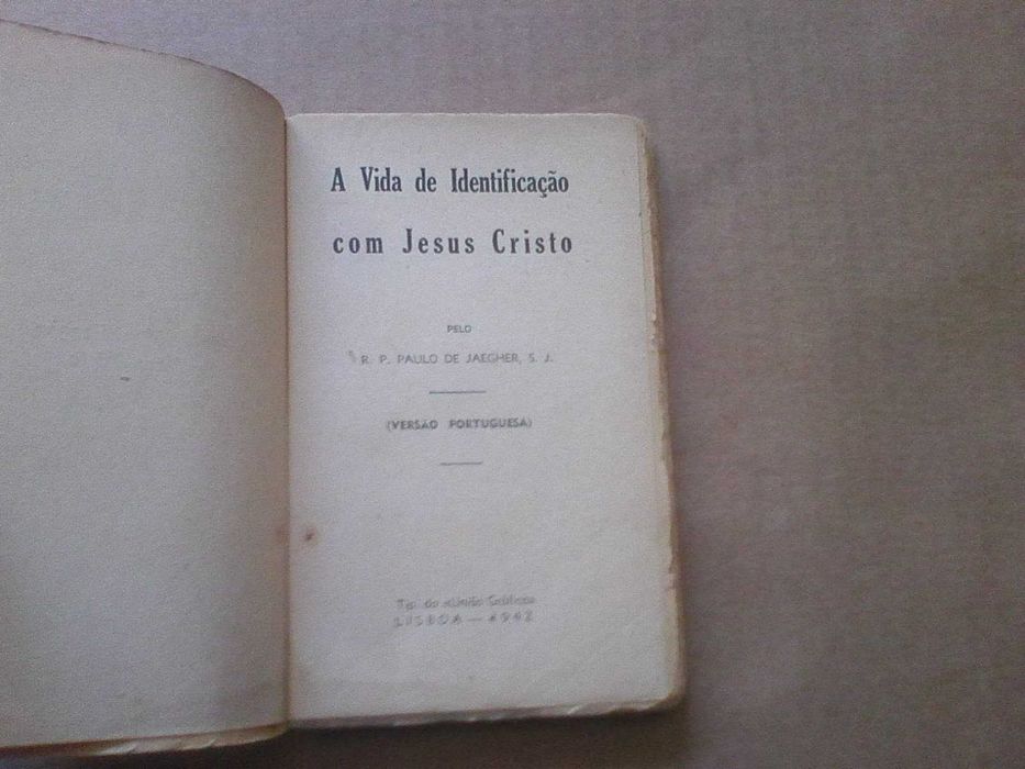 A vida de identificação com Jesus Cristo